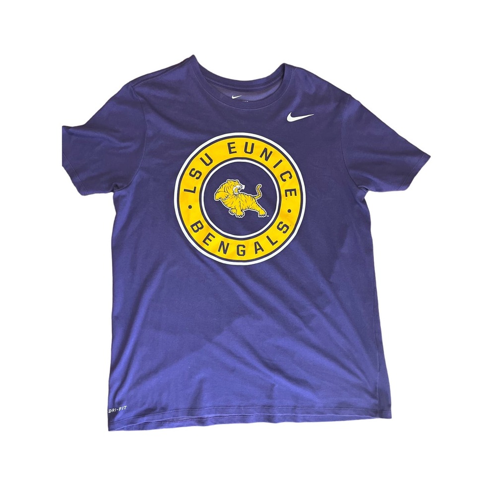 lsu eunice bengals shirt nike men’s XL